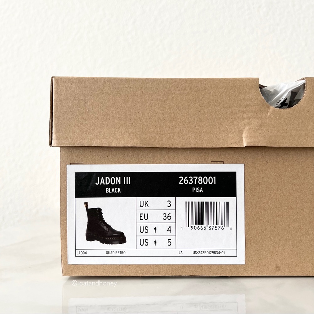 Dr. Martens Jadon Pisa Leather Platform Boot - Picture 8 of 8